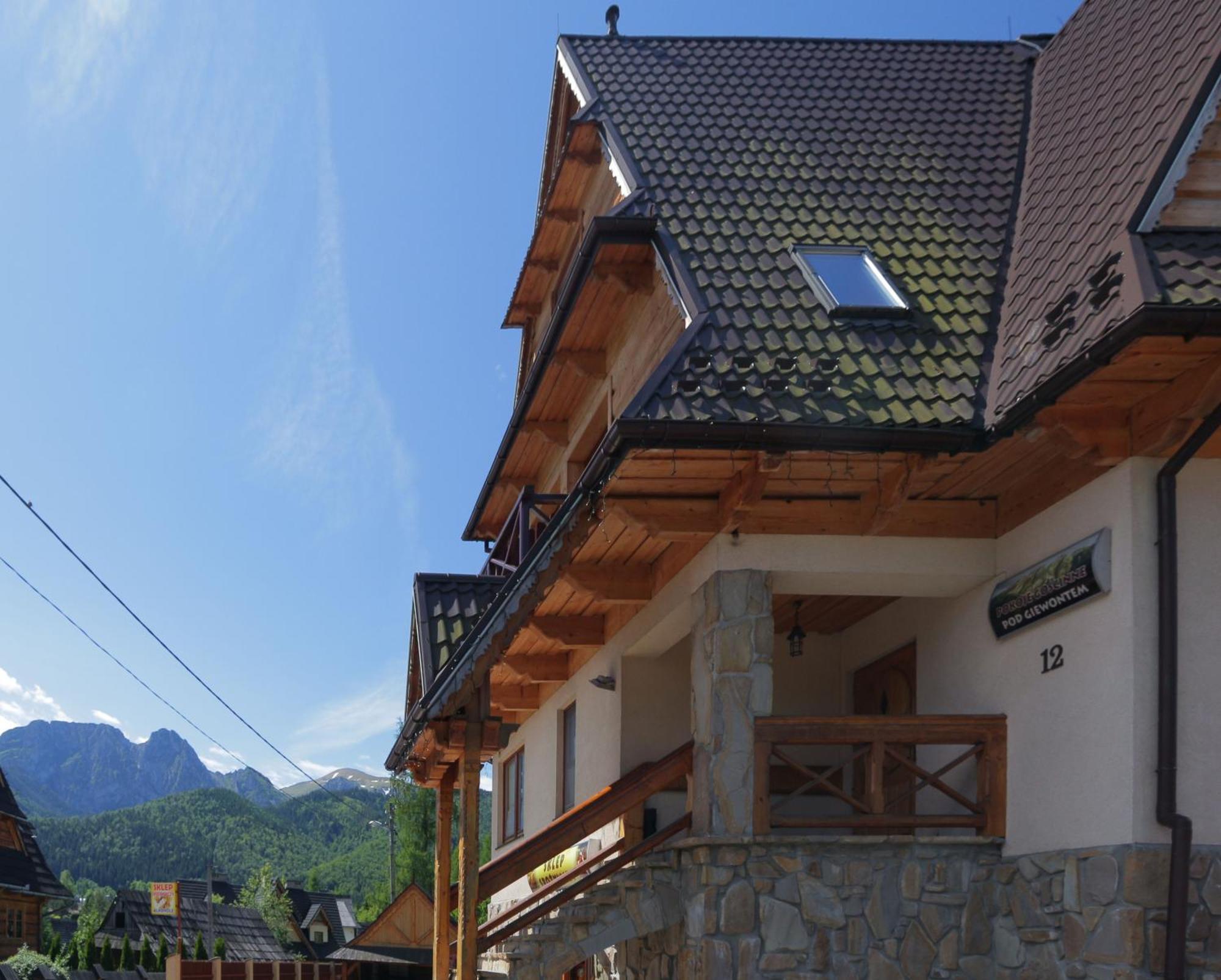 Pokoje Goscinne Pod Giewontem Zakopane Esterno foto