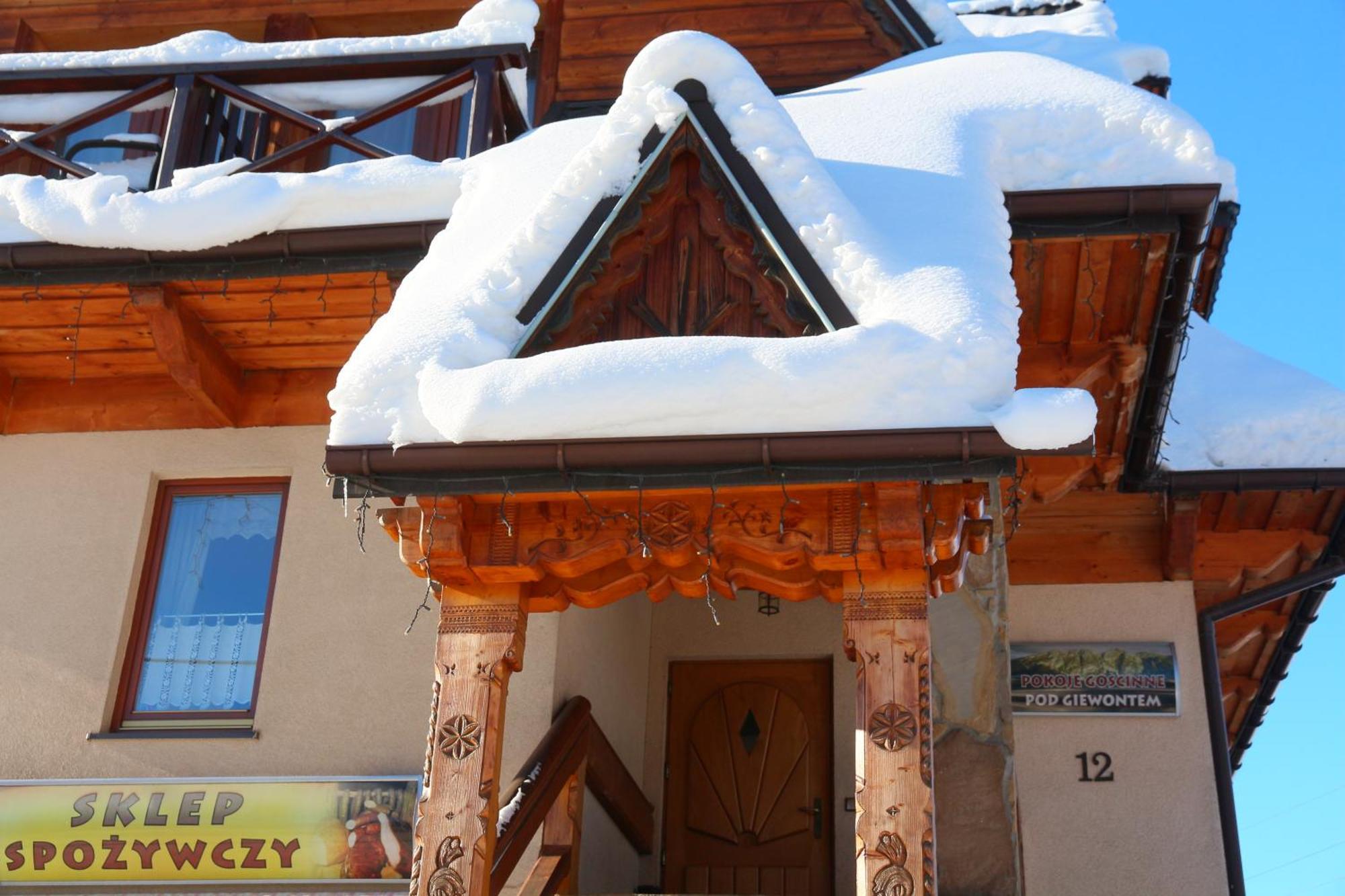 Pokoje Goscinne Pod Giewontem Zakopane Esterno foto