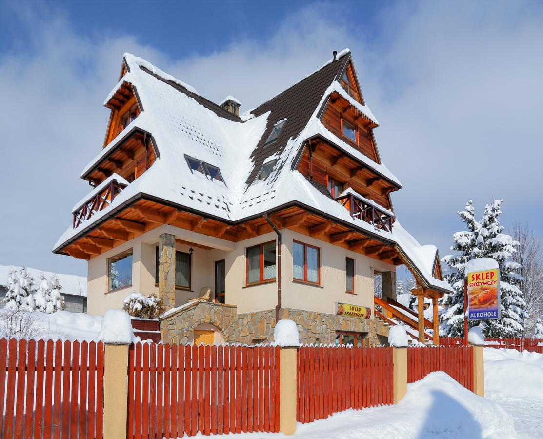 Pokoje Goscinne Pod Giewontem Zakopane Esterno foto