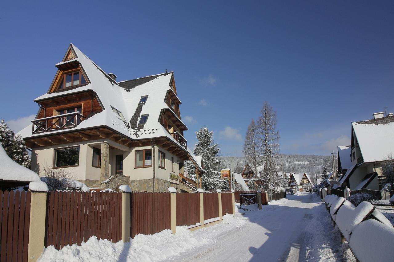 Pokoje Goscinne Pod Giewontem Zakopane Esterno foto