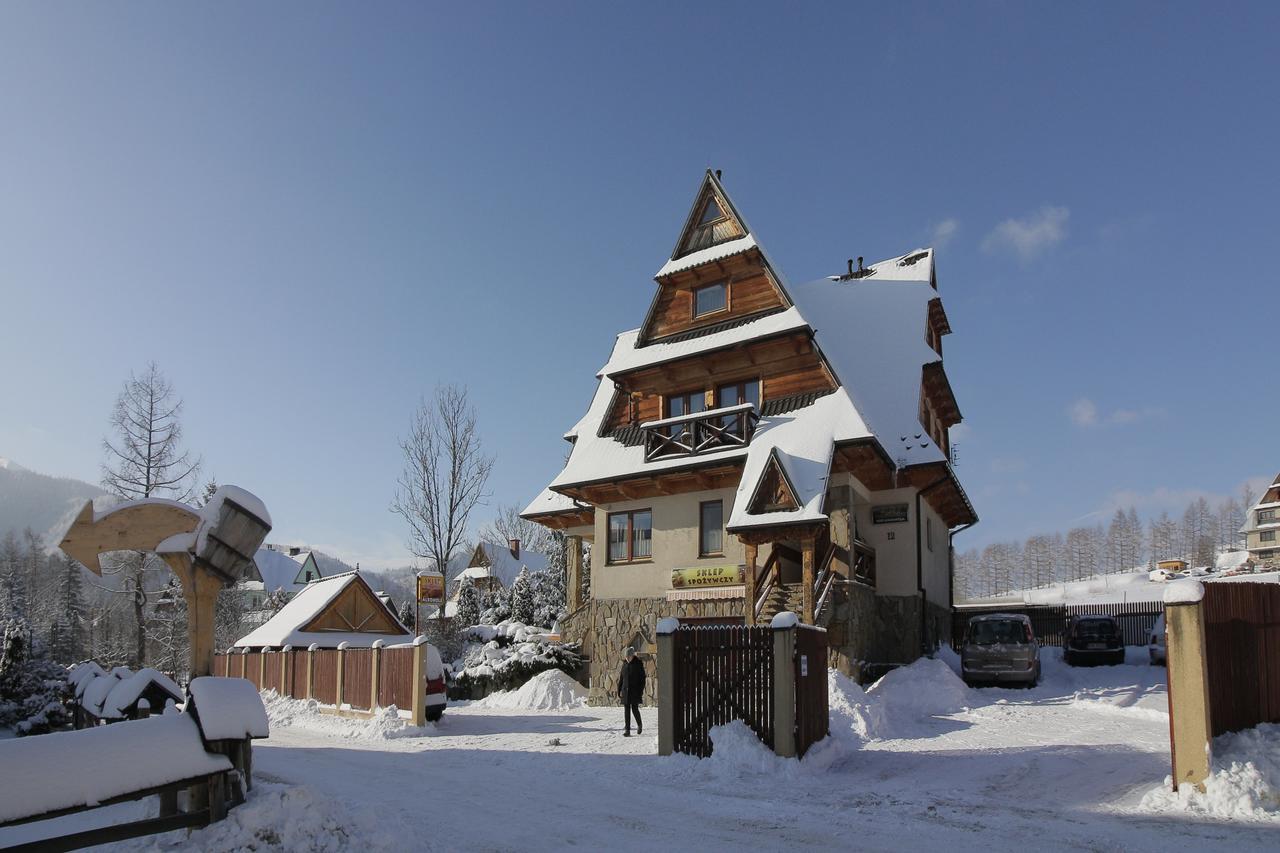 Pokoje Goscinne Pod Giewontem Zakopane Esterno foto